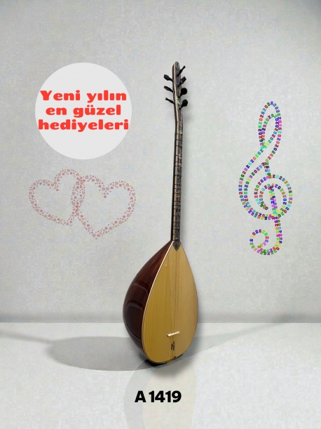 A-1419 EFSANE SERİSİ 40 TEKNE TAM PROFESYONEL KISA SAPLI BAĞLAMA